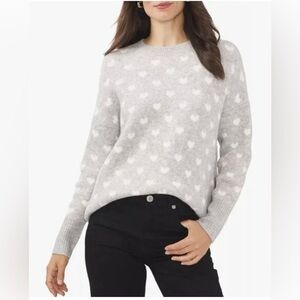 Vince Camuto Be Mine Heart Sweater